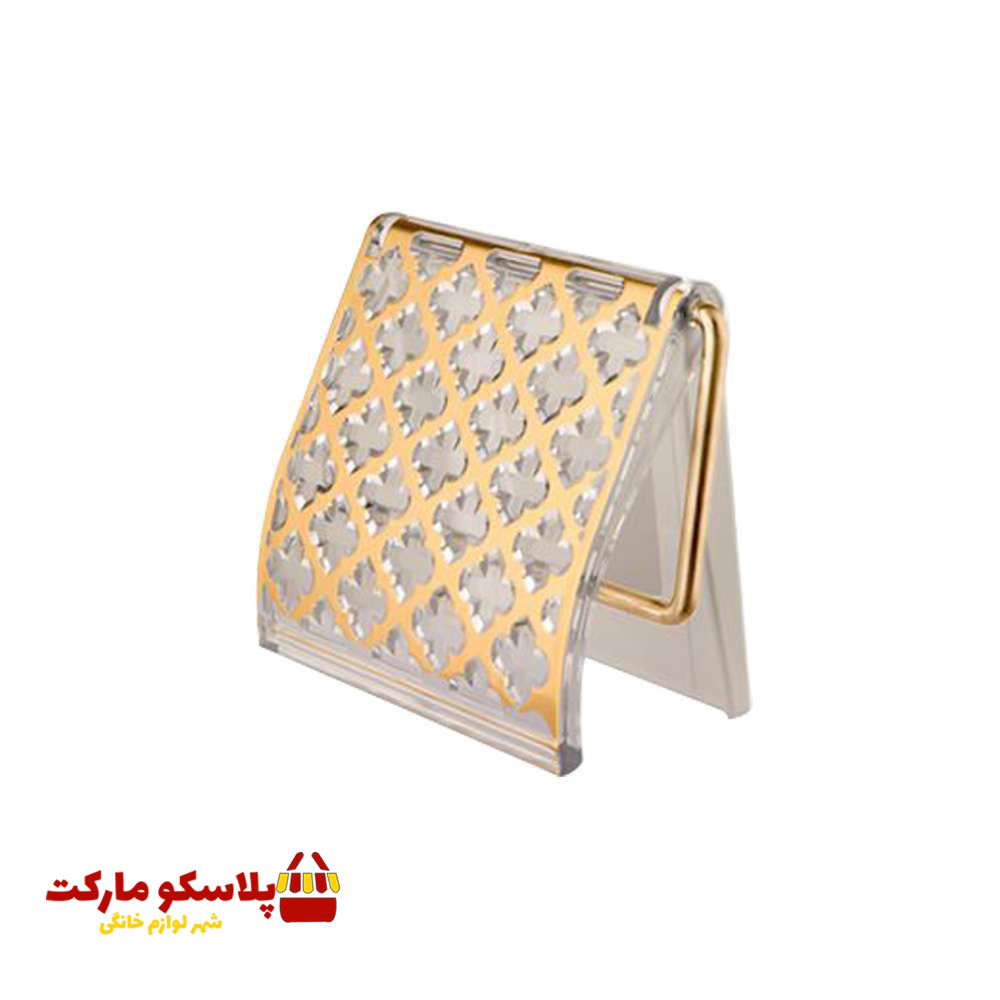 جا دستمال رولی کوچک لیمون مدل دیواری طرح گل کد 505