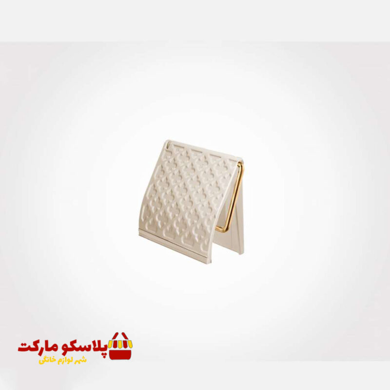 جا دستمال رولی کوچک لیمون مدل دیواری طرح گل کد 505