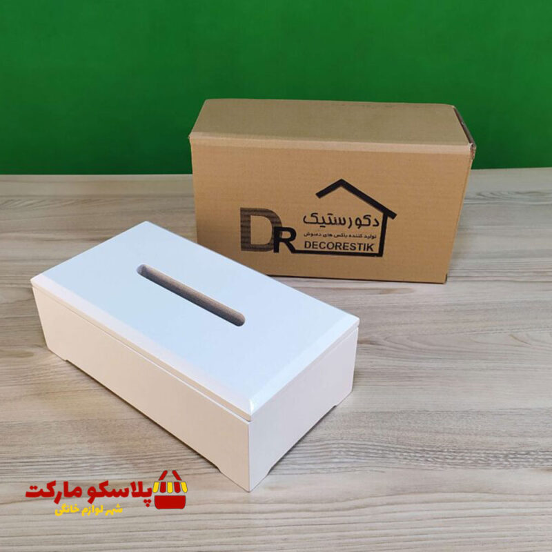 جا دستمال کاغذی دکورستیک مدل چوبی کد 509