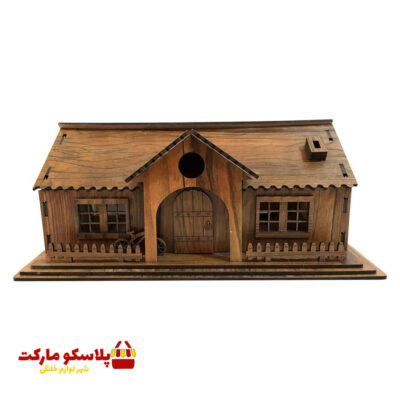 جا دستمال کاغذی طرح کلبه کد 511