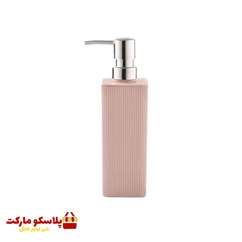 جا مایع دستشویی لیمون مدل مربع شیاردار کد 1538
