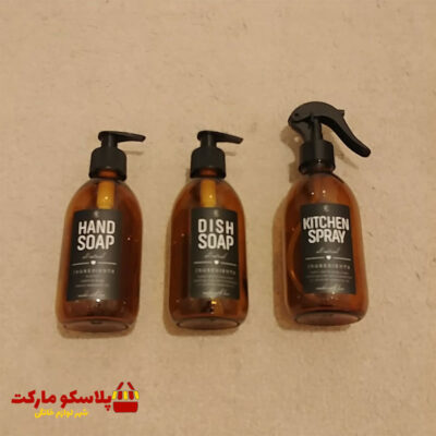 جا مایع دستشویی مدل آر 2 عددی به همراه اسپری کد 1543