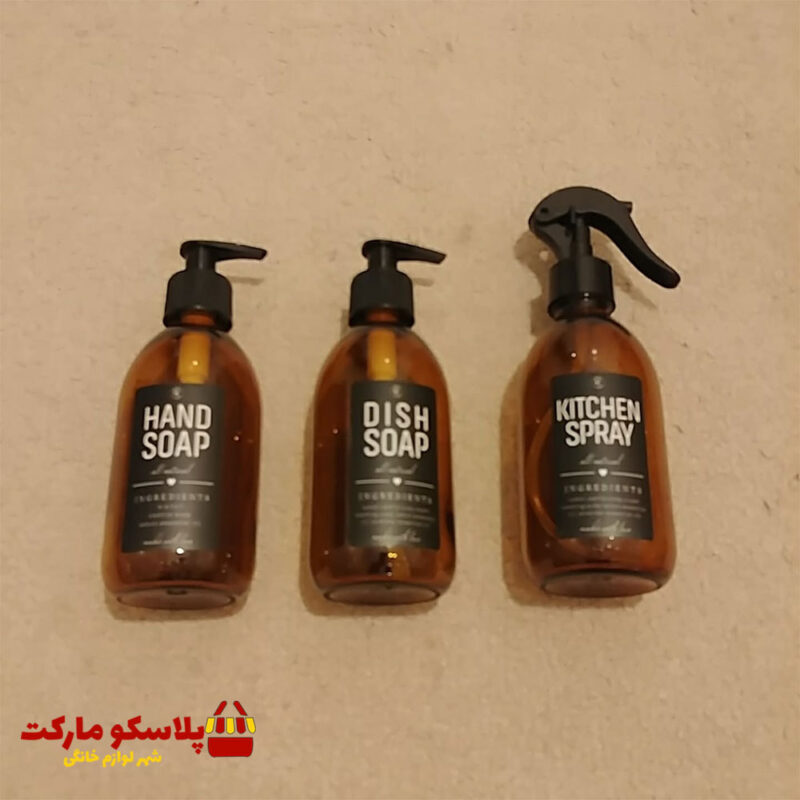 جا مایع دستشویی مدل آر 2 عددی به همراه اسپری کد 1543