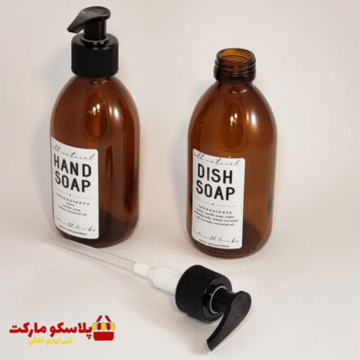 جا مایع دستشویی مدل لیبل‌ دار مجموعه دو عددی کد 1545