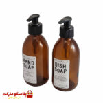 جا مایع دستشویی مدل لیبل‌ دار مجموعه دو عددی کد 1545