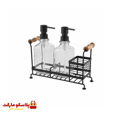 جا مایع ظرفشویی لیمون مدل دوقلو کد 1575