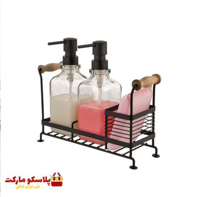 ست جا مایع فلزی لیمون مدل استند دار کد 1593