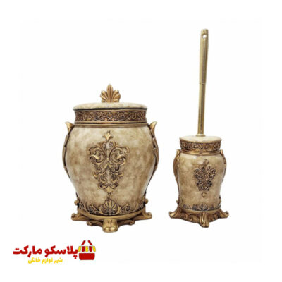 ست سرویس بهداشتی 5 پارچه مدل ماهیچه مرمر کد 1009