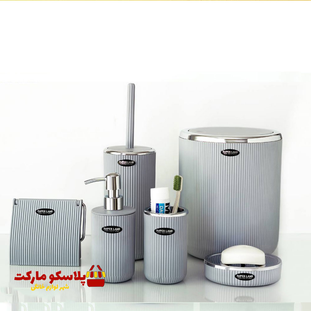 ست سرویس بهداشتی امپرلند مدل کاریزما کروم کد 1040