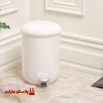سطل زباله خانگی گرد لیمون مدل 3 لیتری کد 109