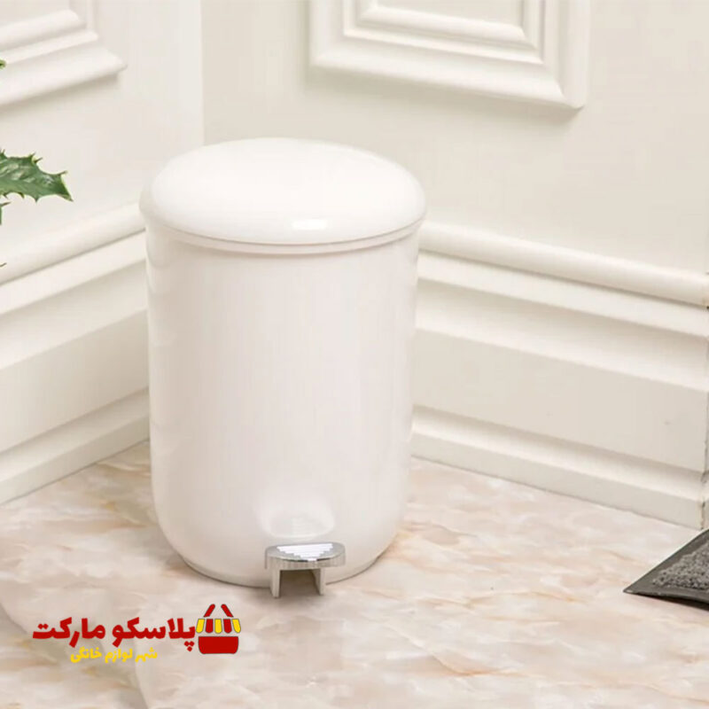 سطل زباله خانگی گرد لیمون مدل 3 لیتری کد 109