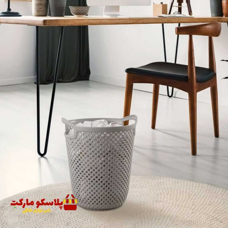 سطل کاغذ لیمون طرح بافت کد 112