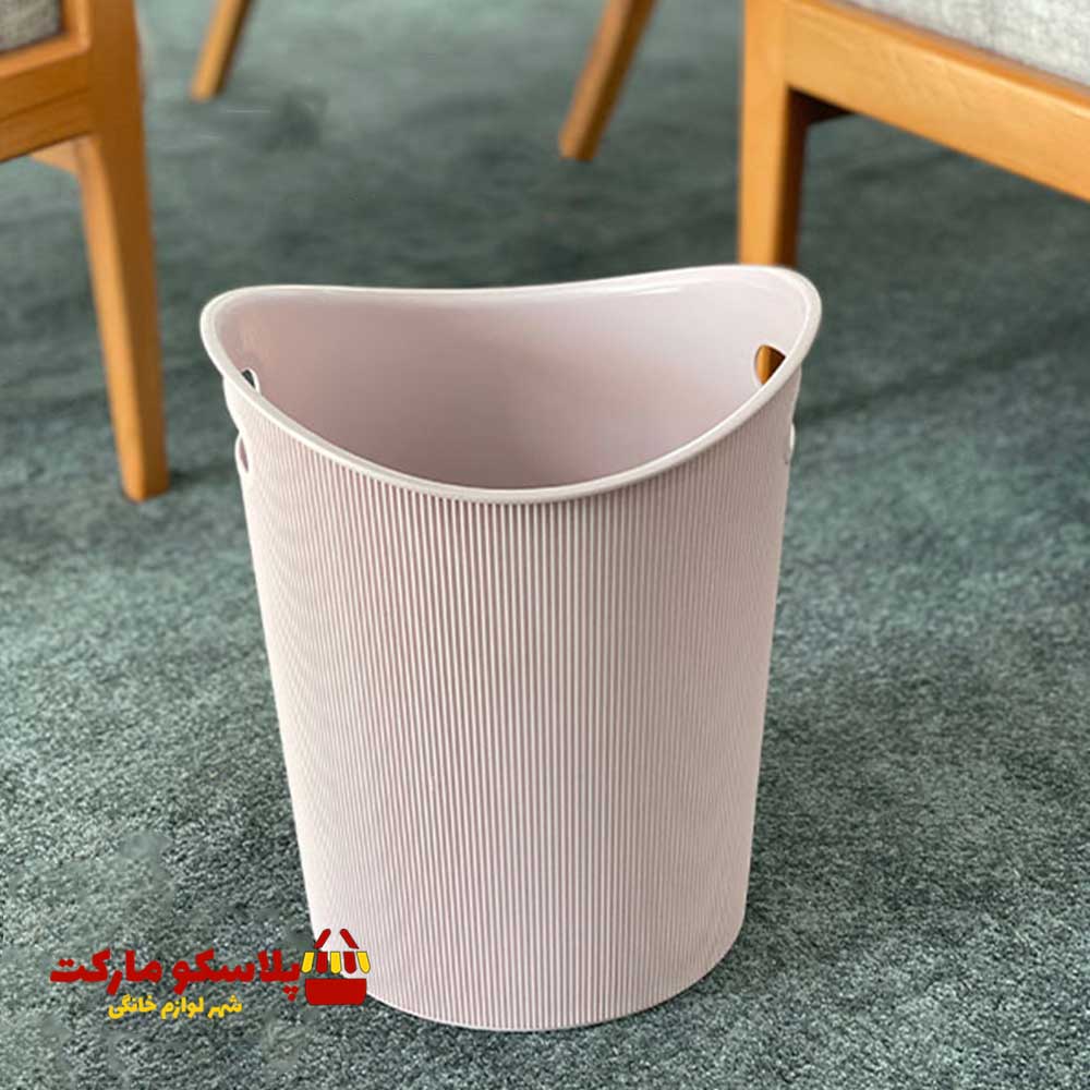 سطل کاغذ لیمون مدل شیار دار بزرگ کد 113