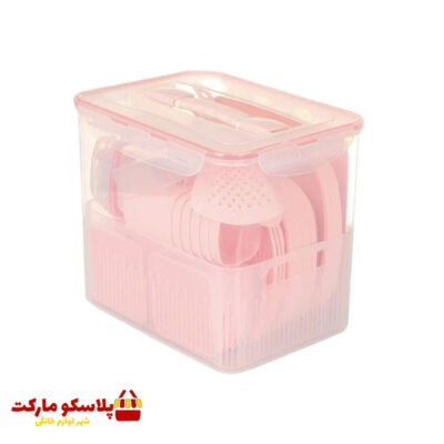 سرویس مسافرتی 60 پارچه لیمون مدل کد2507